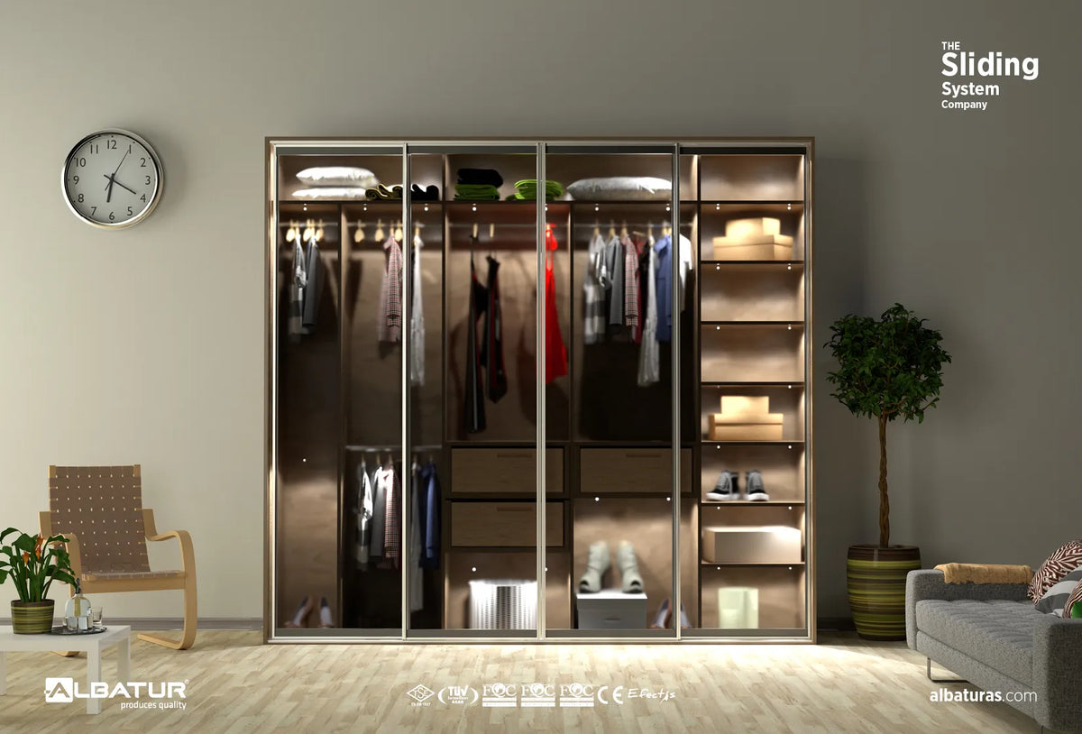 Sliding Wardrobe Track Systems