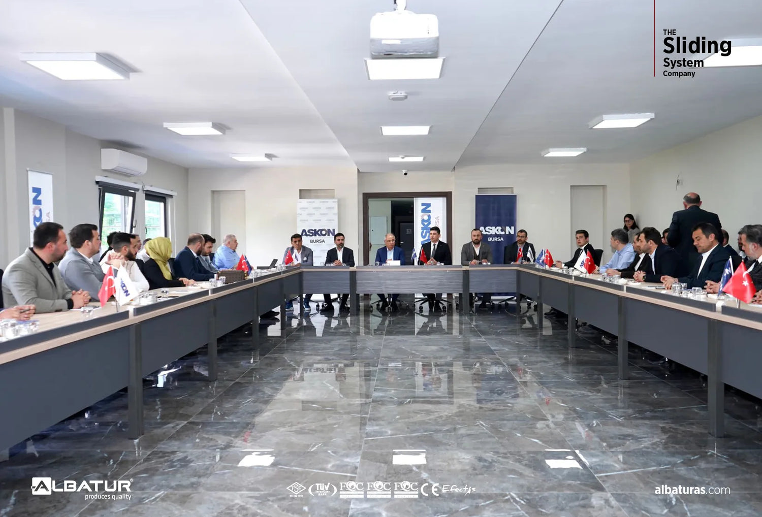 Albatur Welcomed Business Delegations