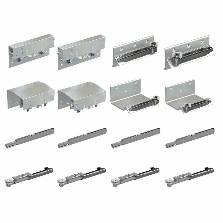 100 KG SLIDING WARDROBE SYSTEM 2 DOOR 18-35 MM