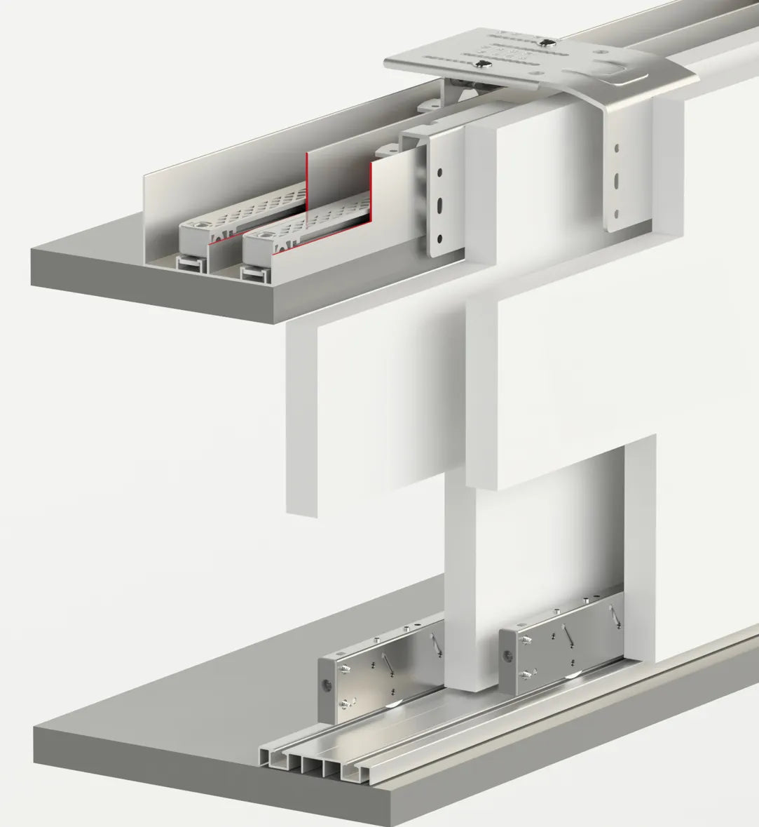SLIDING WARDROBE SYSTEM 2 DOOR SET
