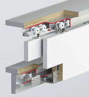 60 KG ADJ. SLIDING WARDROBE SYSTEM - INTERNAL DOOR