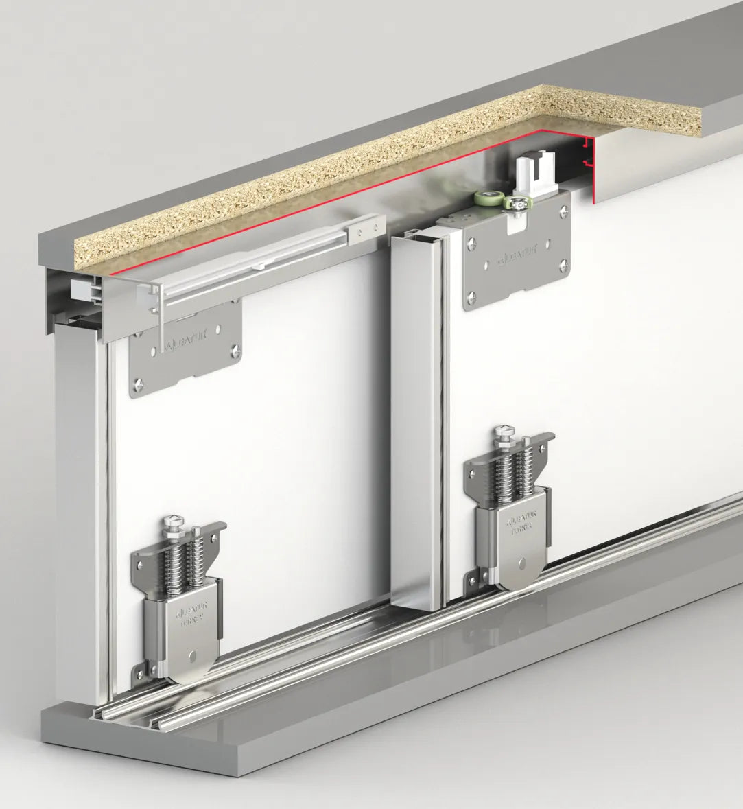 60 KG SLIDING SYSTEM 1 WAY SOFT