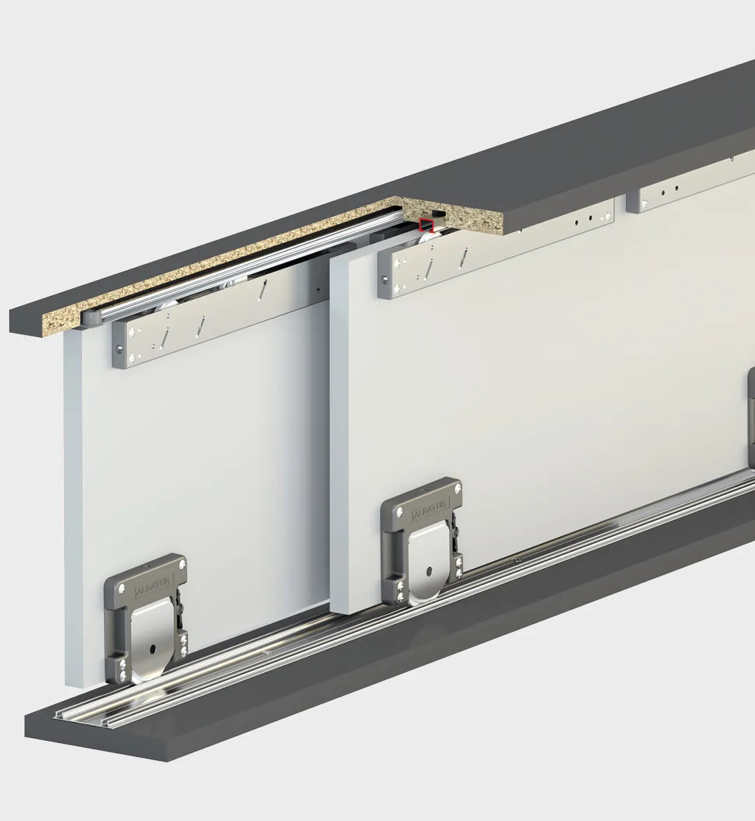50 KG ADJUSTABLE SLIDING DOOR SYSTEM