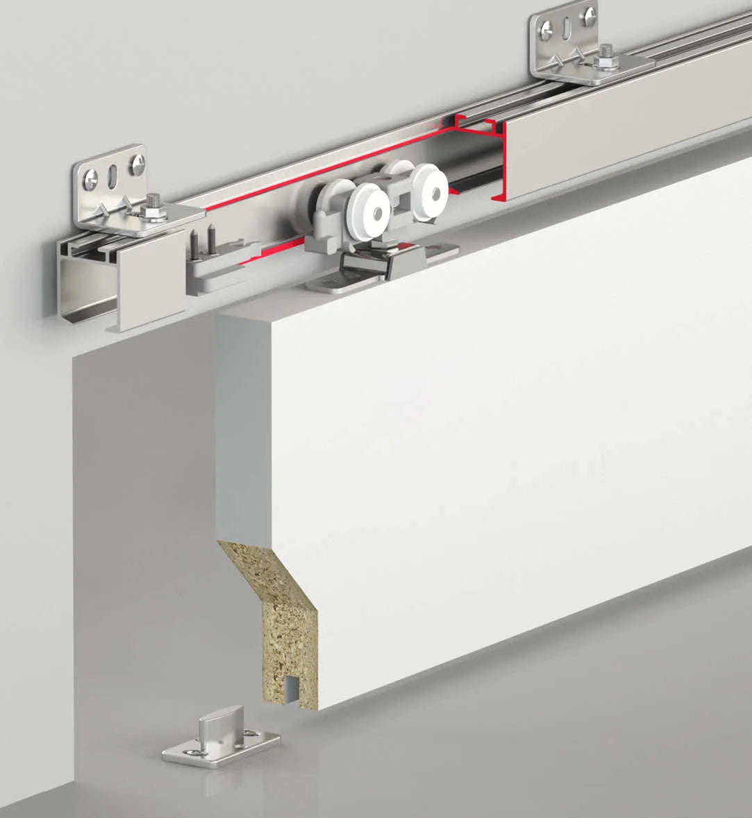 51 KG ADJ. SLIDING DOOR SYSTEM