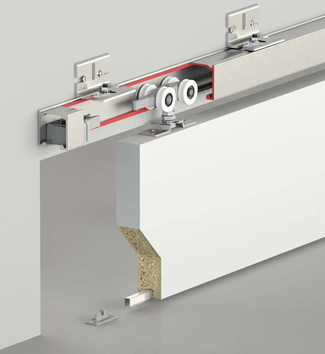 160 KG ADJ. SLIDING DOOR SYSTEM