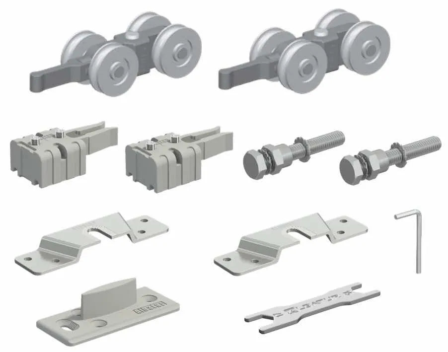 160 KG ADJ. SLIDING DOOR SYSTEM