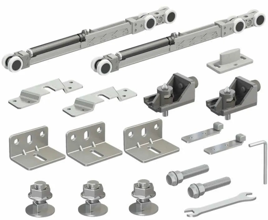 120 KG SLIDING DOOR SYSTEM - HAS TWO WAY SOFT CLOSING