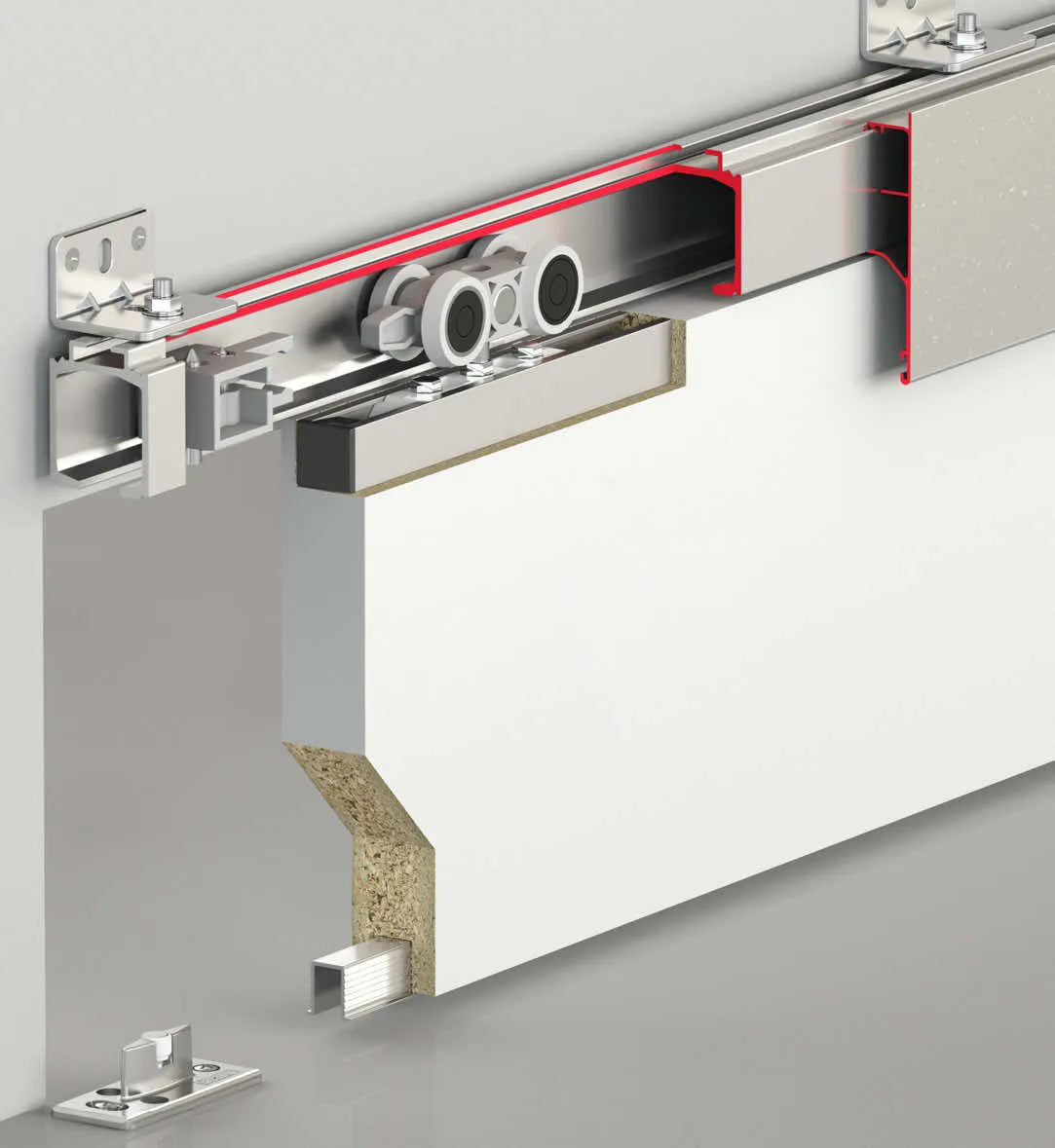 120 KG ADJ. SLIDING DOOR SYSTEM