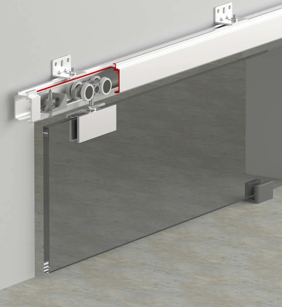 120 KG ADJ. SLIDING GLASS DOOR SYSTEM
