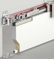 120 KG SLIDING DOOR SYSTEM - HAS ONE WAY SOFT CLOSING