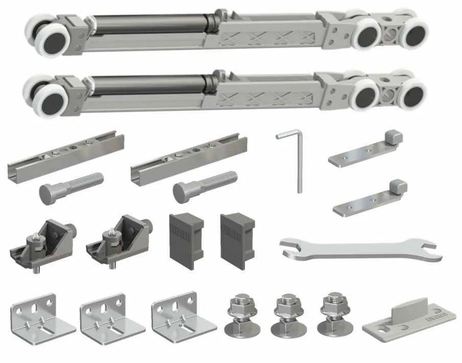 120 KG SLIDING DOOR SYSTEM - HAS TWO WAY SOFT CLOSING