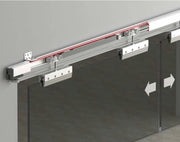 80 KG FUNICULAR SLIDING GLASS DOOR SYSTEM