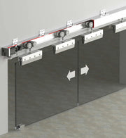 80 KG FUNICULAR SLIDING GLASS DOOR SYSTEM