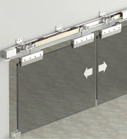 DOORSYNC 9981 - 120 KG ROPE-DRIVEN SLIDING GLASS DOOR SYSTEM