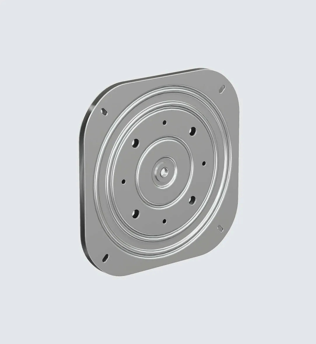 METAL TURNABLE 260 X 260 MM H:12