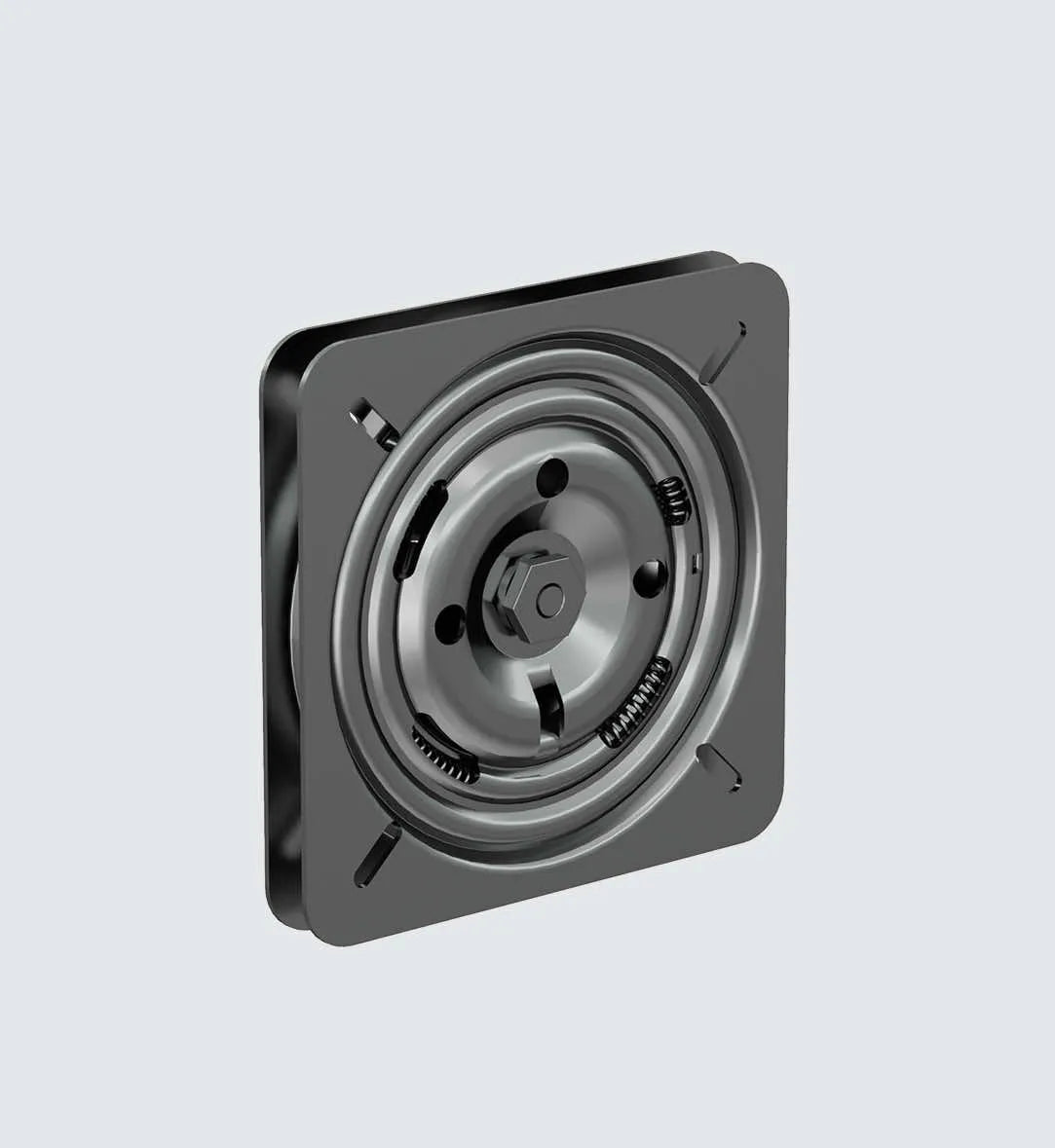 SWIVEL PLATE / METAL TURNABLE 200 X 200 X 23 MM