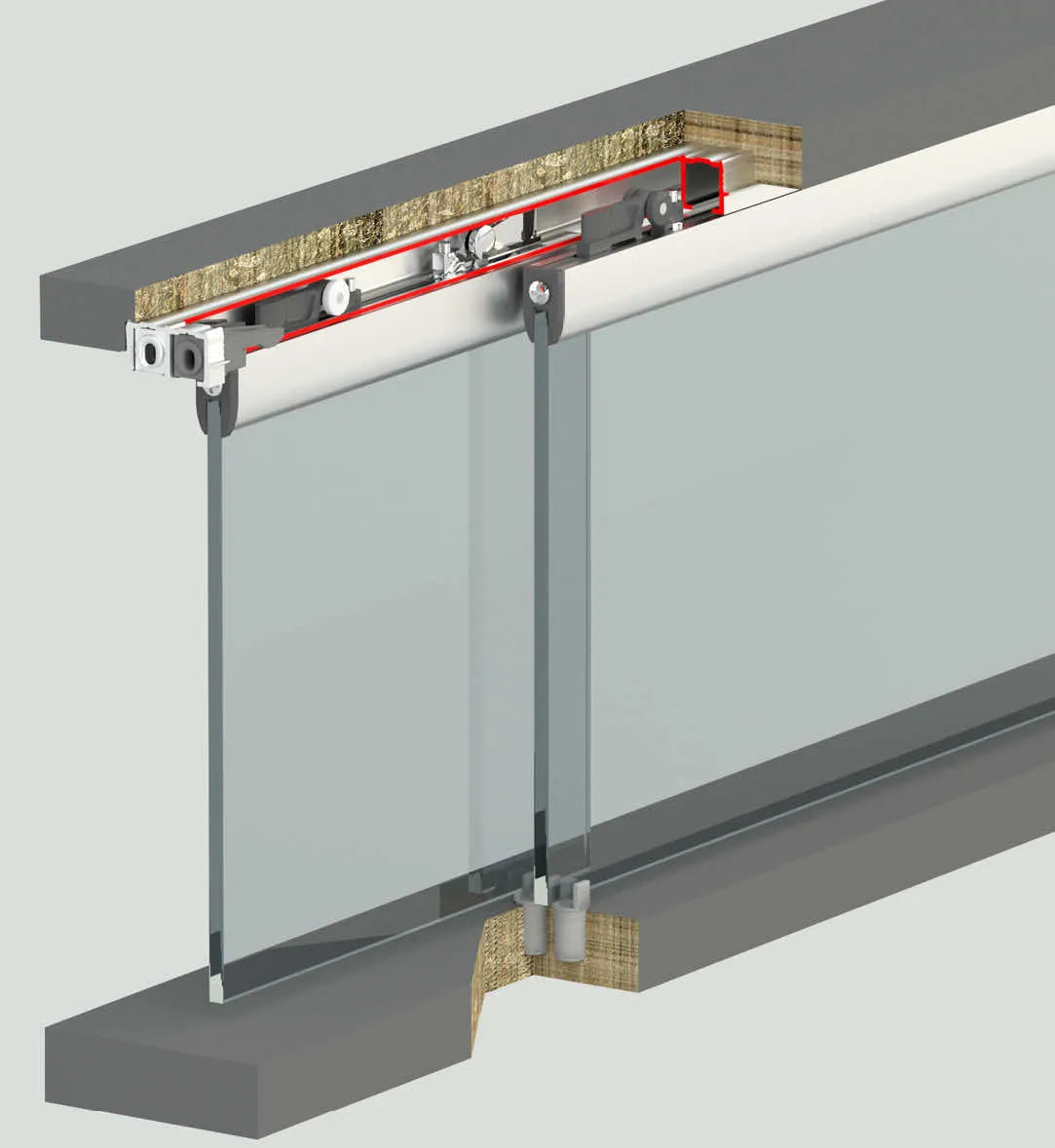 15 KG SLIDING GLASS DOOR SYSTEM