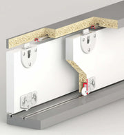 15 KG SLIDING LIGHT DUTY DOOR - BROWN