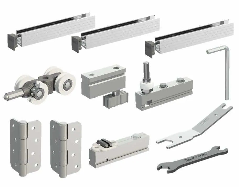 160 KG FOLDABLE SLIDING DOOR SYSTEM