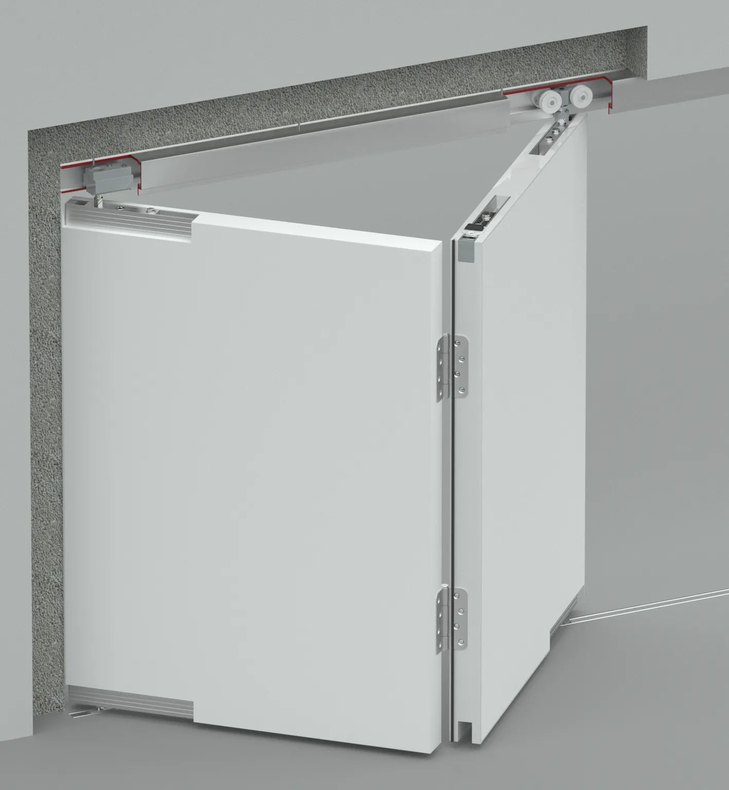 160 KG FOLDABLE SLIDING DOOR SYSTEM