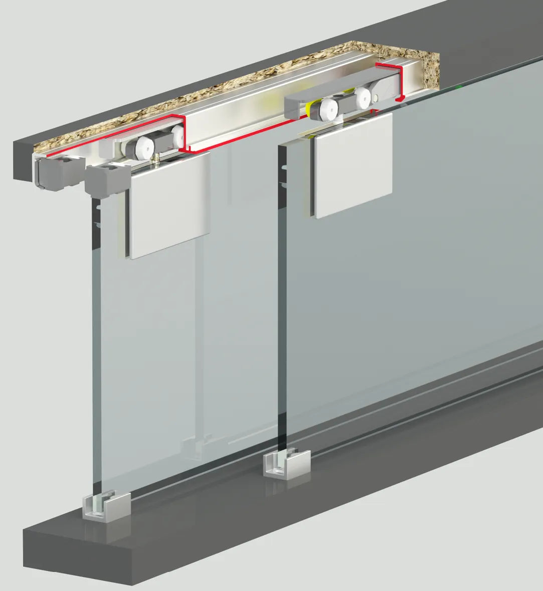 20 KG SLIDING GLASSDOOR SYSTEM