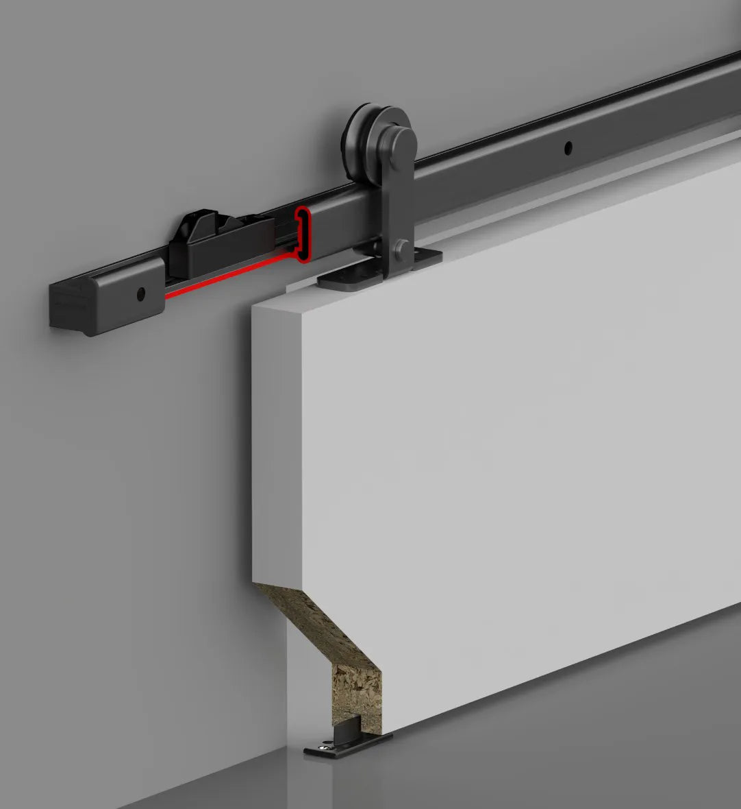 50 KG ADJUSTABLE SLIDING DOOR SYSTEM