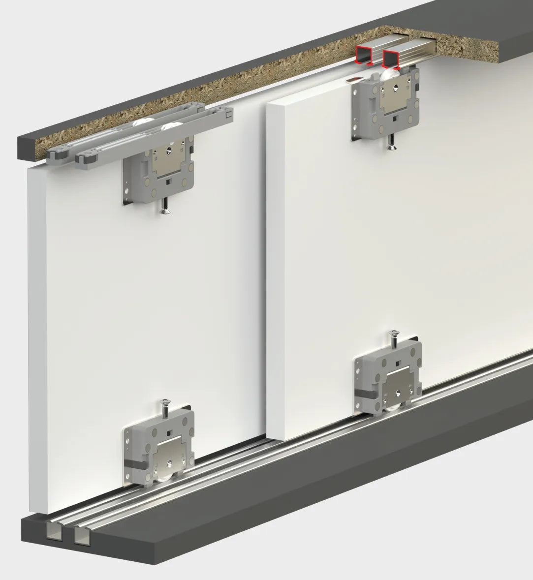 50 KG ADJUSTABLE SLIDING DOOR SYSTEM