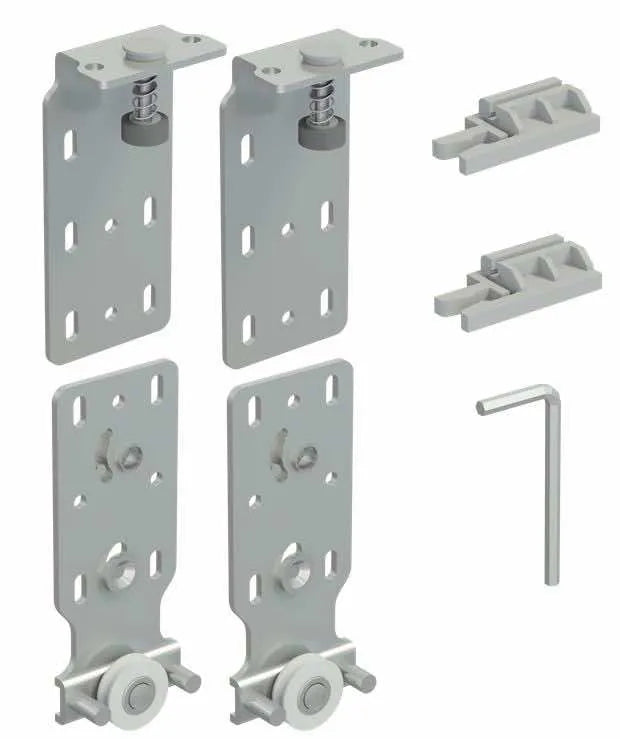 60 KG ADJ. SLIDING WARDROBE SYSTEM 18 MM - INTERNAL