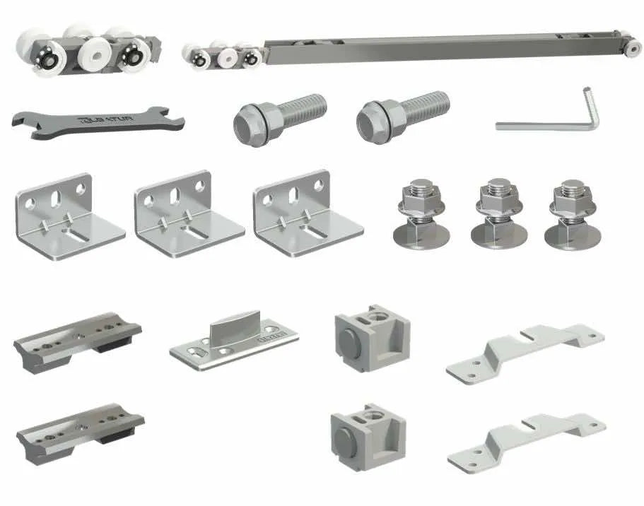 60 KG SLIDING DOOR SYSTEM - HAS TWO WAY SOFT CLOSING