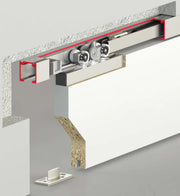 60 KG SLIDING DOOR SYSTEM - TWO WAY SOFT CLOSING