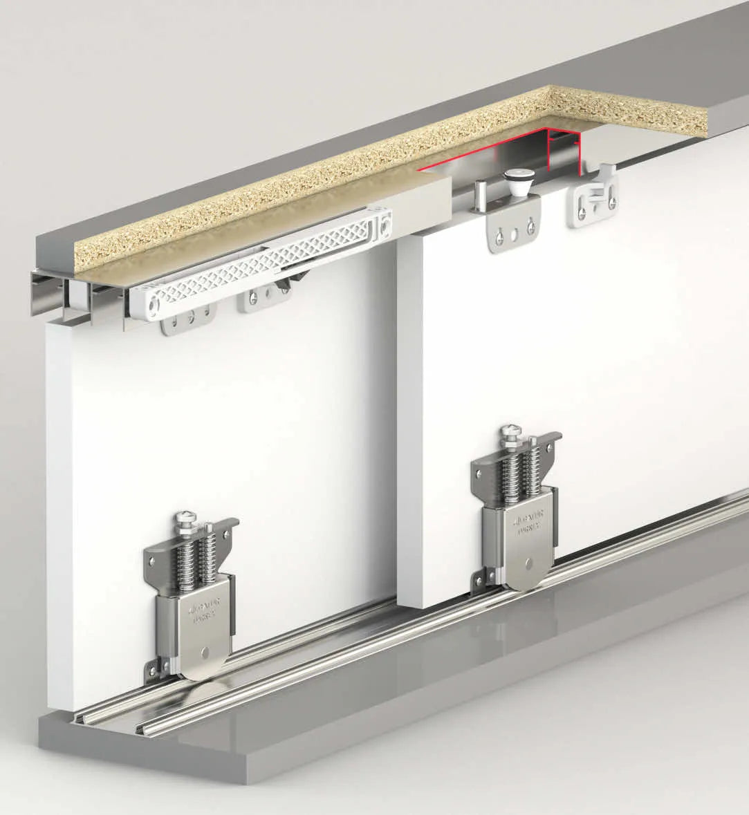 60 KG SLIDING DOOR SYSTEM 2 WAY SOFT