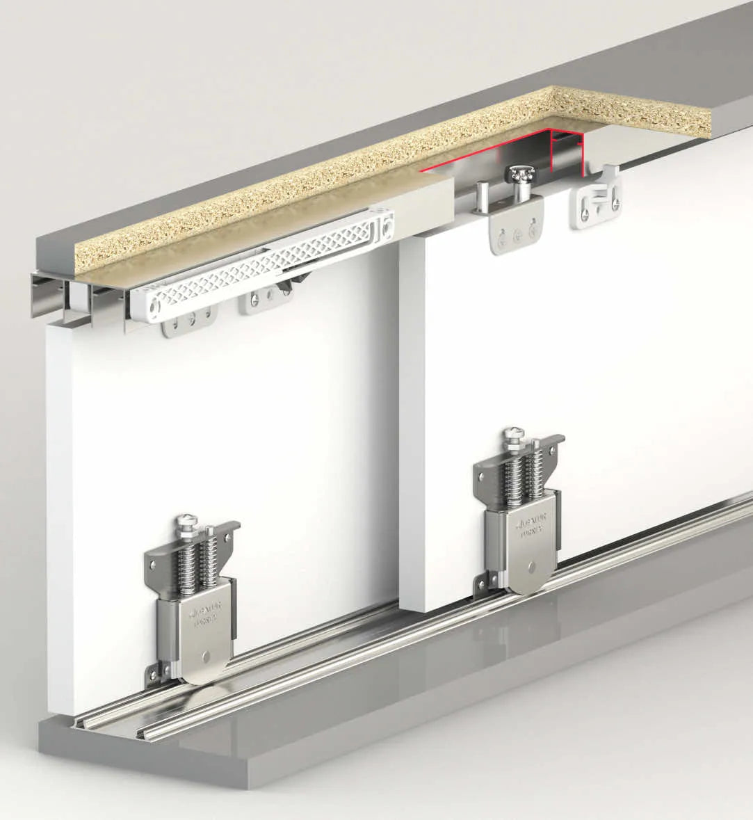 70 KG SLIDING DOOR SYSTEM 1 WAY SOFT