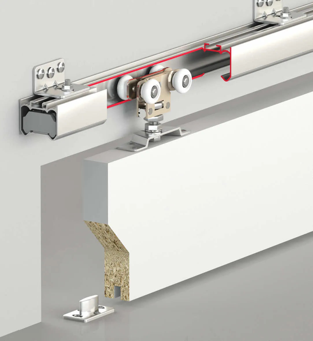 80 KG ADJ. SLIDING DOOR MECHANISM