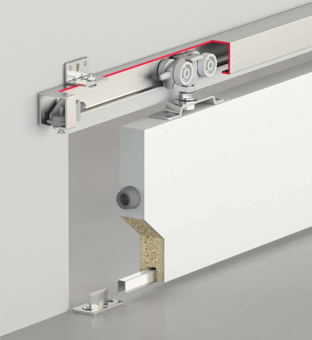 80 KG ADJ. SLIDING DOOR SYSTEM