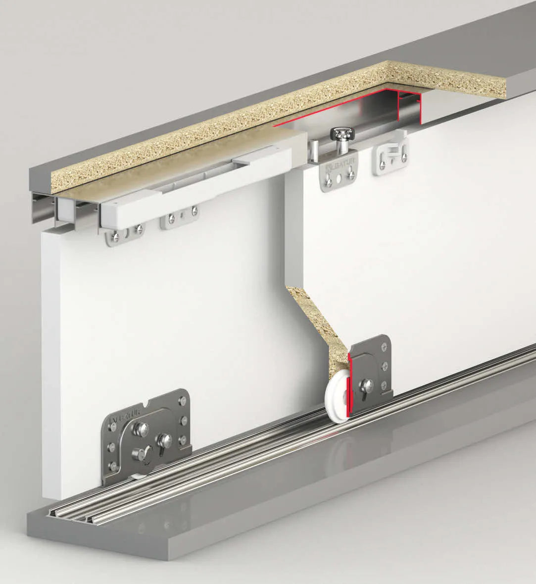 80 KG SLIDING DOOR SYSTEM - BETA ROLLER