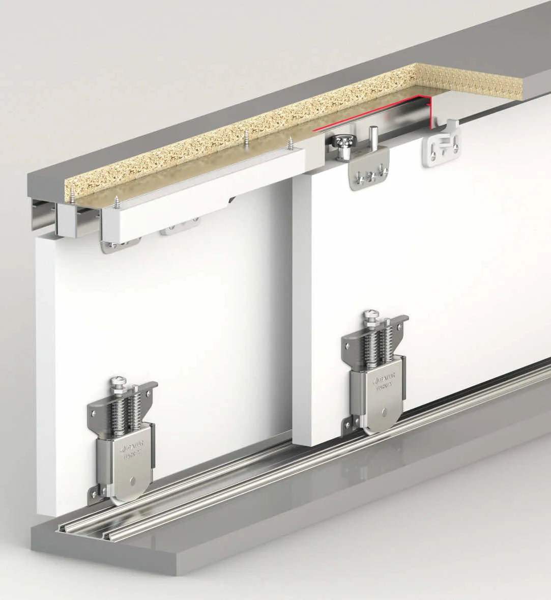 80 KG SLIDING DOOR SYSTEM 2 WAY SOFT