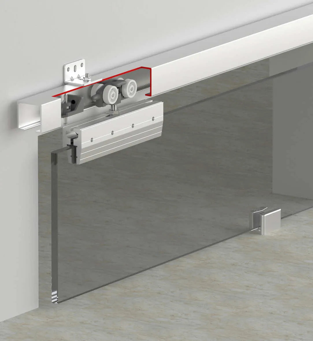 80 KG SLIDING GLASS DOOR SYSTEM