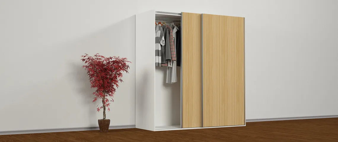 80 KG SLIDING WARDROBE SYSTEM 2 DOOR