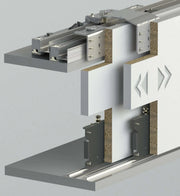 80 KG SLIDING WARDROBE SYSTEM 2 DOOR