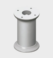 ALU.FURNITURE FEET Ø 50 MM - 6 CM