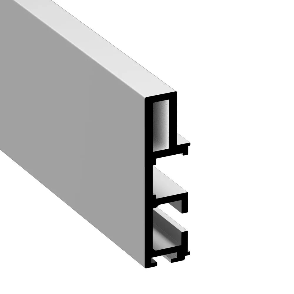 ALUMINIUM FRAME PROFILE - MAT ANODIZED