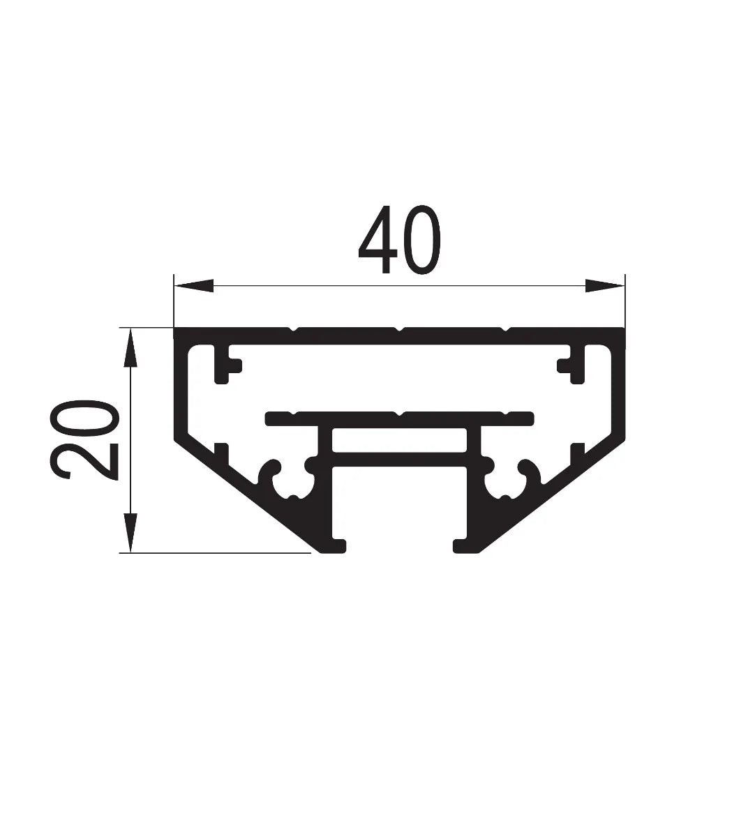 ALUMINUM FRAME SYSTEM FOR DOORS