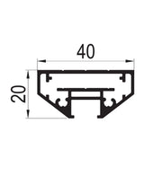 ALUMINUM FRAME SYSTEM FOR DOORS