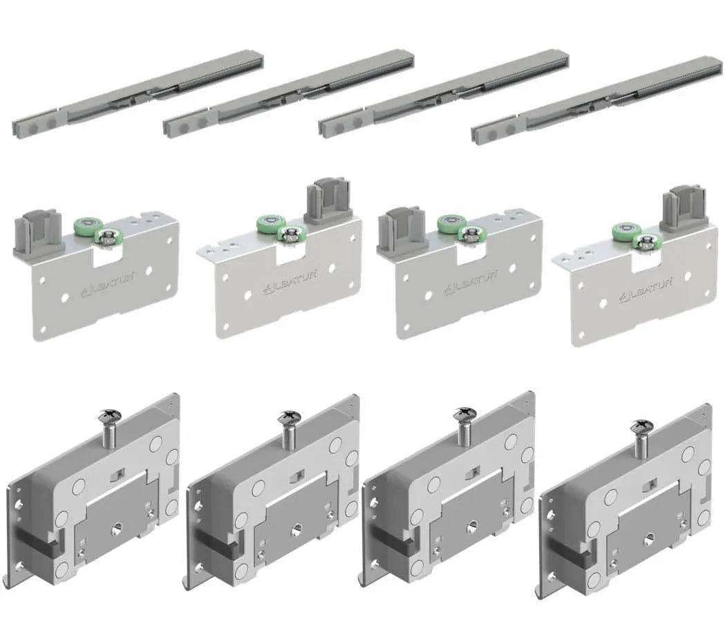 MULTILINE 15 - 50 KG SLIDING DOOR SYSTEM 2 WAY SOFT