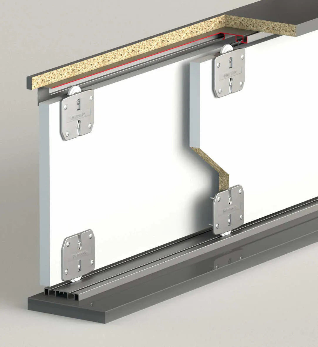 MULTILINE 3 - 50 KG SLIDING DOOR SYSTEM