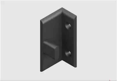 PLASTIC HANGER PIPE FLANGE - GRAY