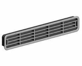 PLC AIR VENTILATION 200x30MM - GRAY