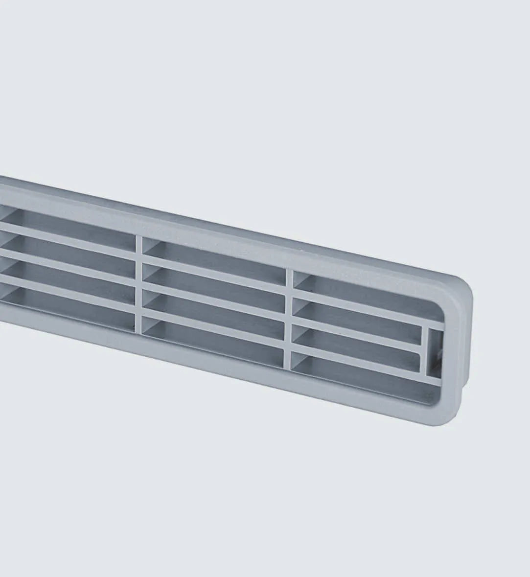 PLC AIR VENTILATION 200x30MM - GRAY