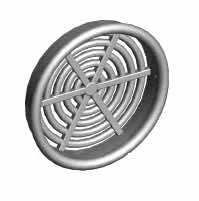 PLC AIR VENTILATION Ø 60 MM - GRAY
