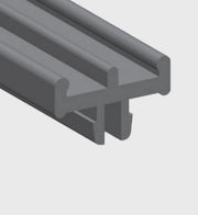 PVC RAIL PROFILE - 8*16 MM - 3 MT